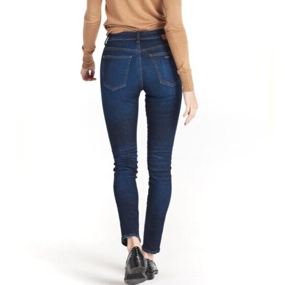 CQY Palme Influence Jeans Hi Rise Skinny Dark Wash sz 27 - Picture 13 of 15